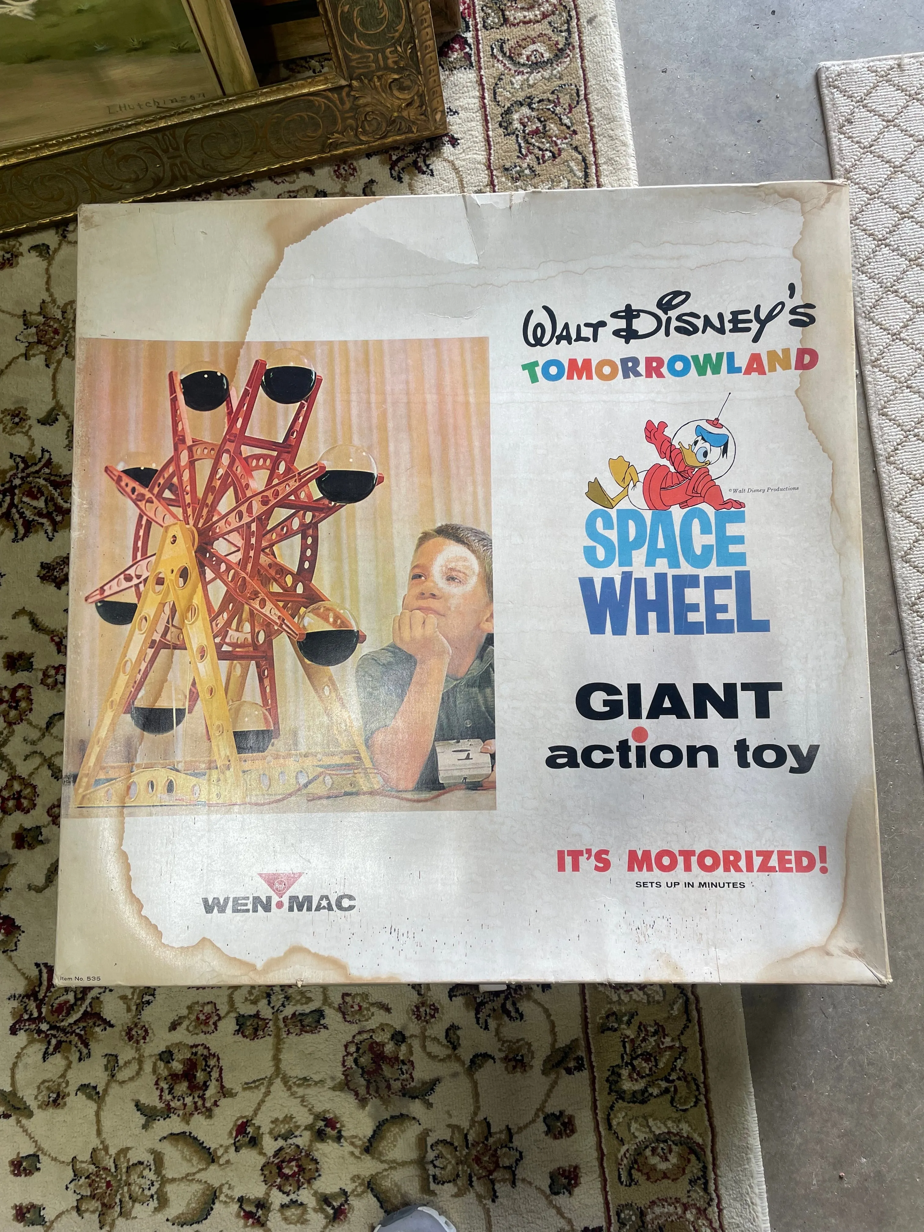 1960s Walt Disney Space ￼Wheel