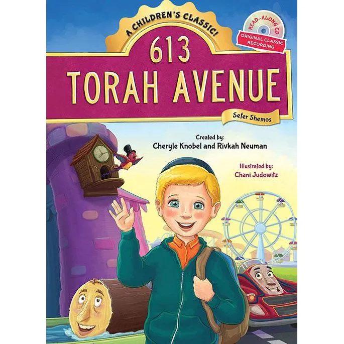 613 TORAH AVENUE Shemos Book & CD - A Children's Classic & All-Time Favorite!