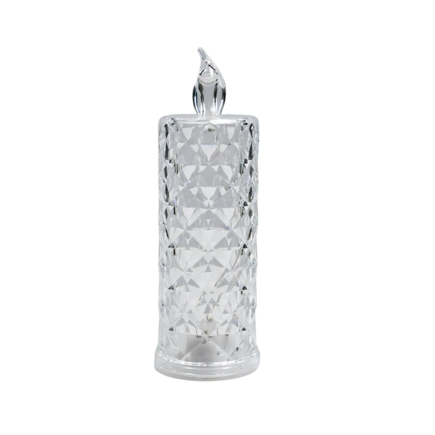 6241 Rose Candles for Home Decoration, Crystal Candle Lights