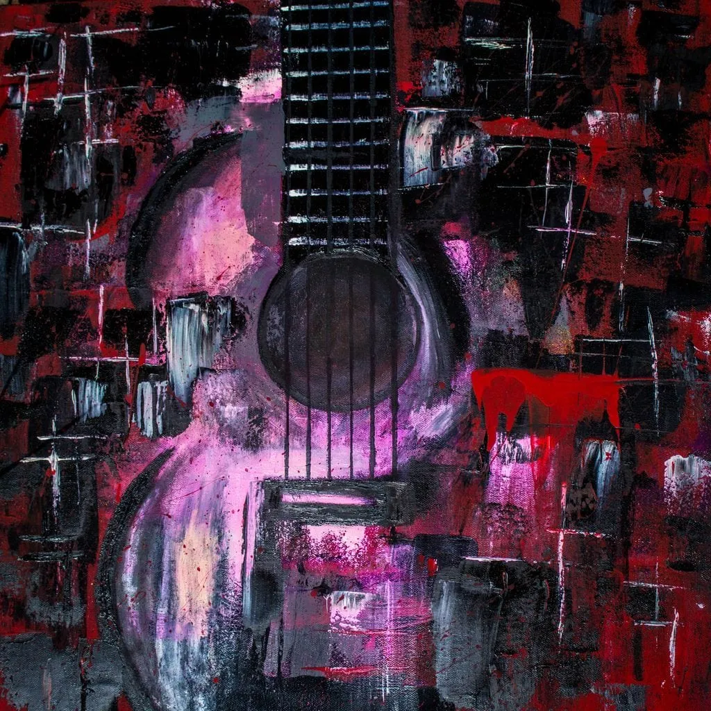 Abstract Guitar