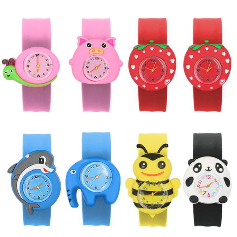 Baby Watch 3D Cartoon Kids Wrist Watches Children Watch Clock Quartz Watches for Girls Boys Gifts Kids Watches