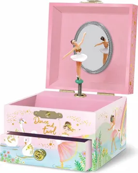 BALLERINA MUSICAL JEWELRY BOX