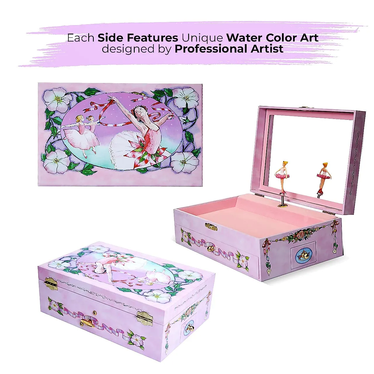 Ballerina Recital Music Box Enchantmints