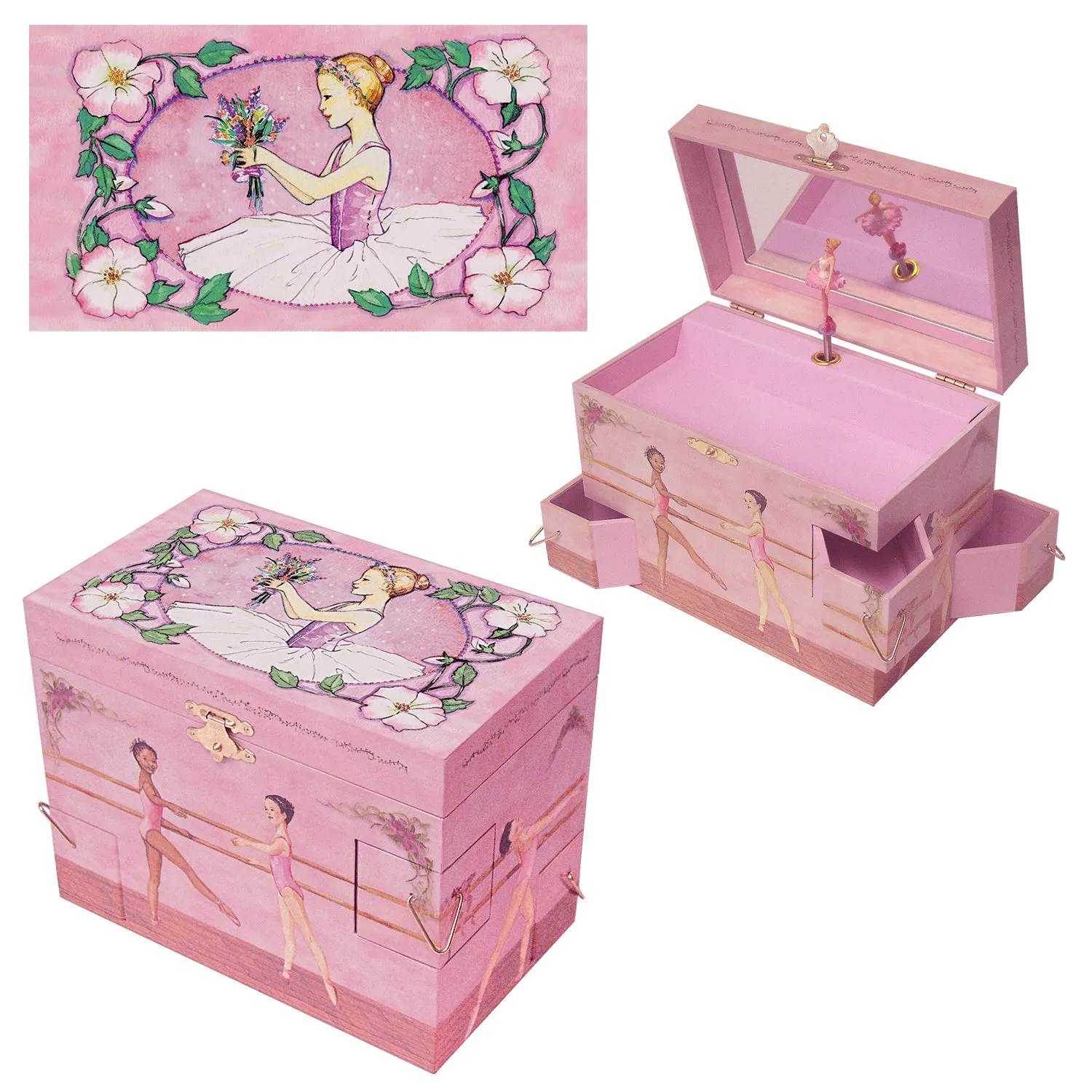 Ballet School Musical Jewelry Box