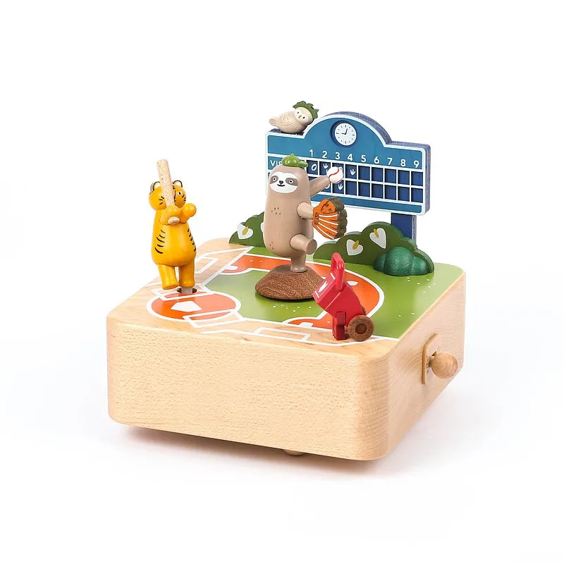 Baseball Music Box