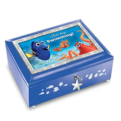 Bradford Exchange Disney Pixar Finding Dory Music Box with Movie Artwork