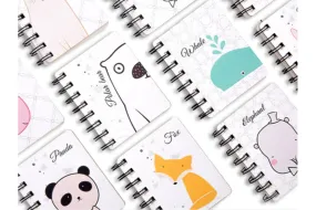 Cartoon Animal Mini Coil Notebook