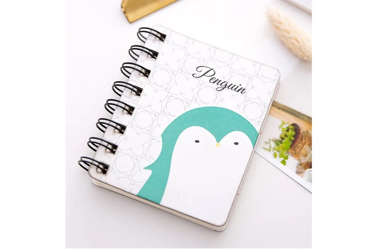 Cartoon Animal Mini Coil Notebook