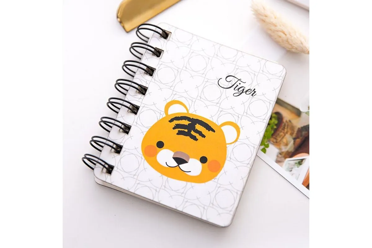 Cartoon Animal Mini Coil Notebook