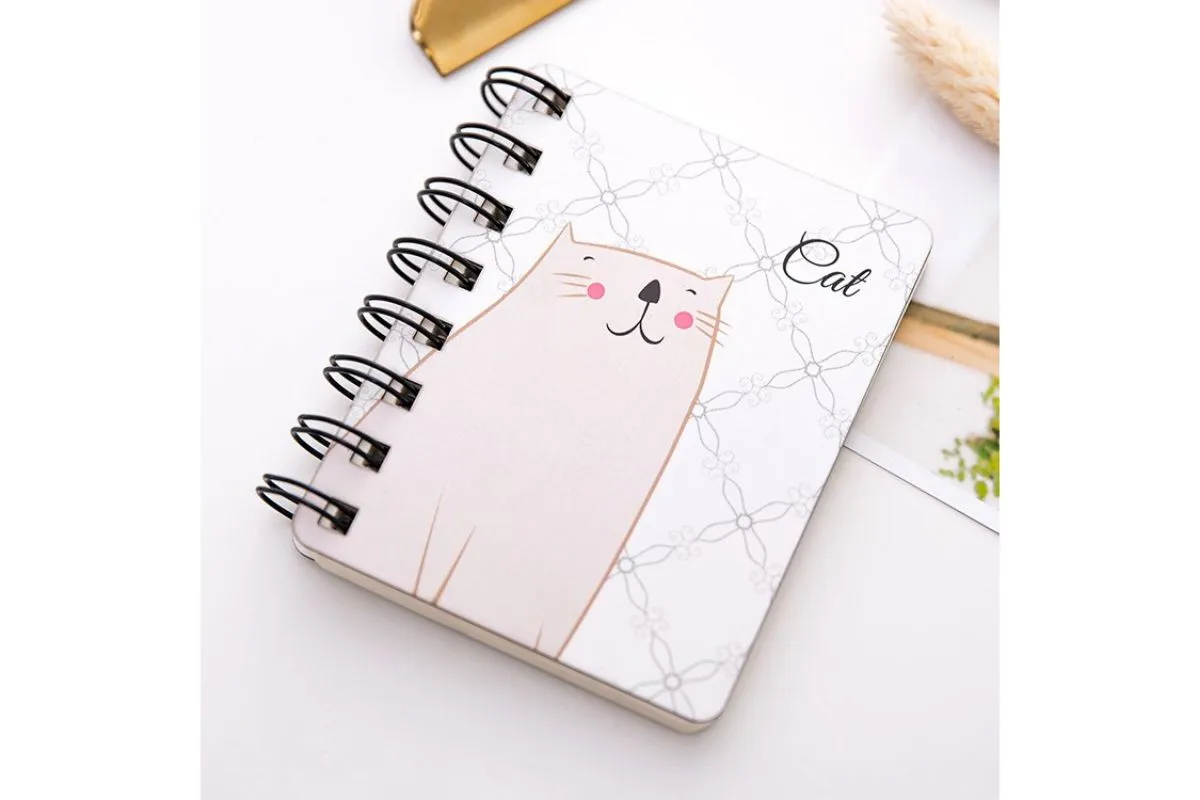 Cartoon Animal Mini Coil Notebook