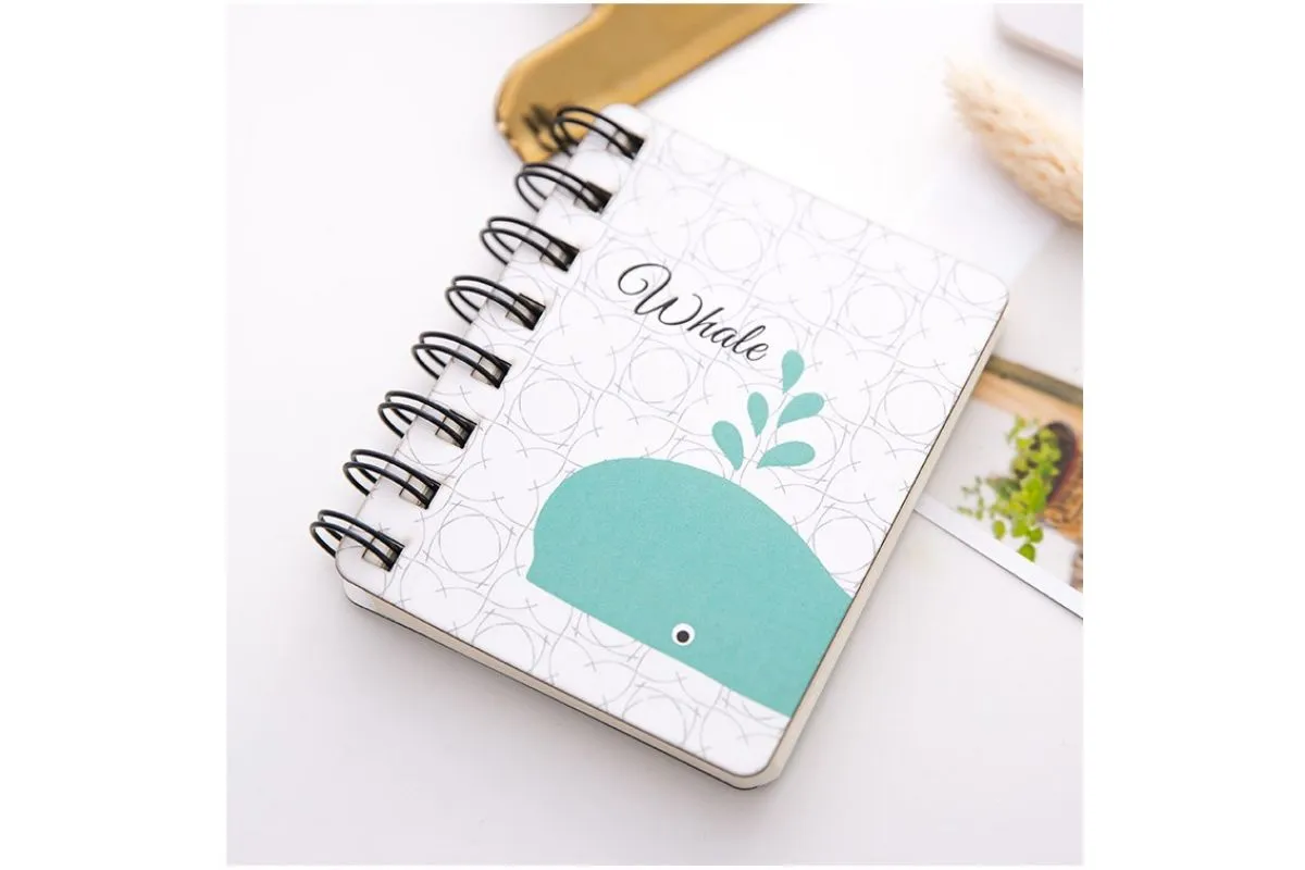 Cartoon Animal Mini Coil Notebook