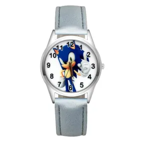 Cartoon Wrist Watches Pretty Hedgehog Style Children's Women's Students Girls Boys Quartz Leather Silicone Strap Clock