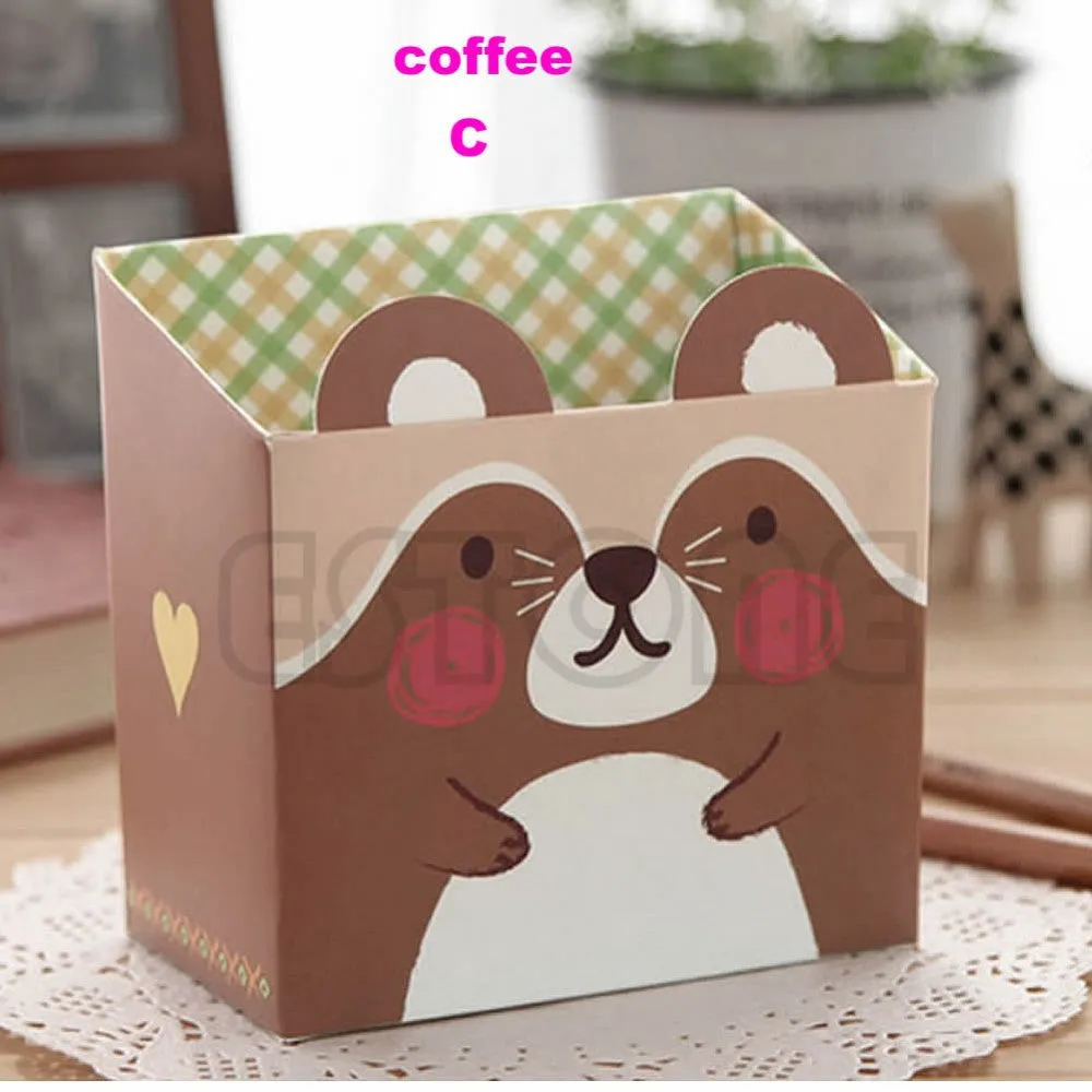 Cat Cartoon Paper Storage Box