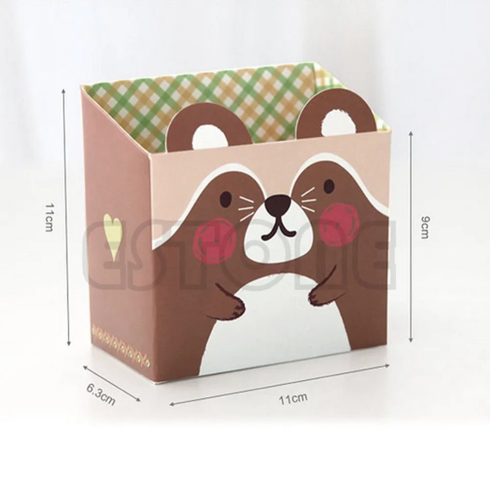 Cat Cartoon Paper Storage Box