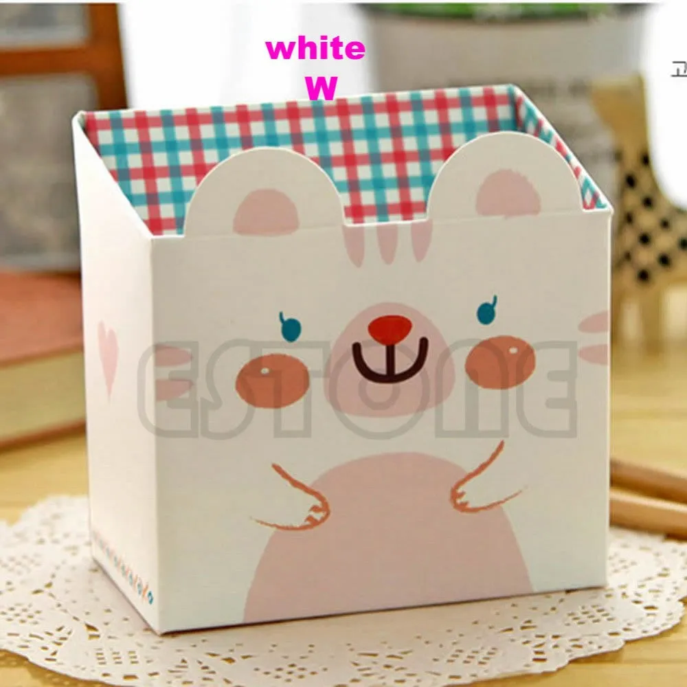 Cat Cartoon Paper Storage Box