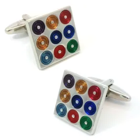 CD Spinner Multi Cufflinks