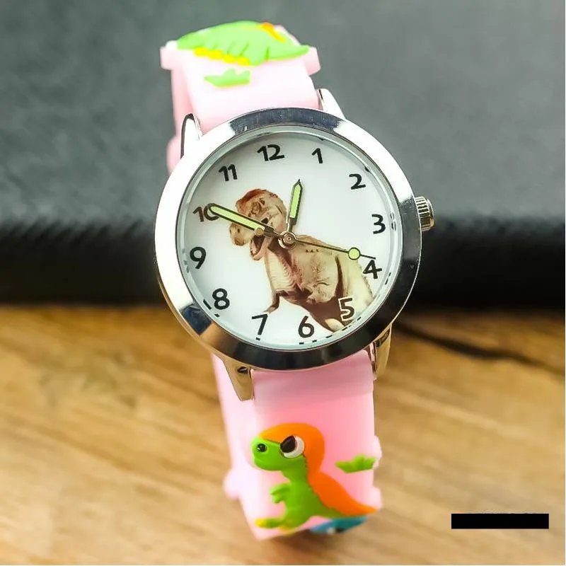 Children's Watch Kindergarten Students Quartz Waterproof Korean Boy Dinosaur Watch