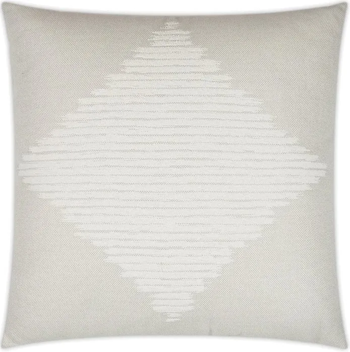 Contempo Neutrals Outdoor Pillows/Diamond In The Rough Ivory