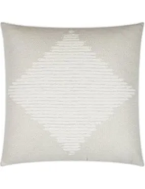 Contempo Neutrals Outdoor Pillows/Diamond In The Rough Ivory