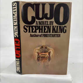 Cujo by Stephen King first book club edition -  books