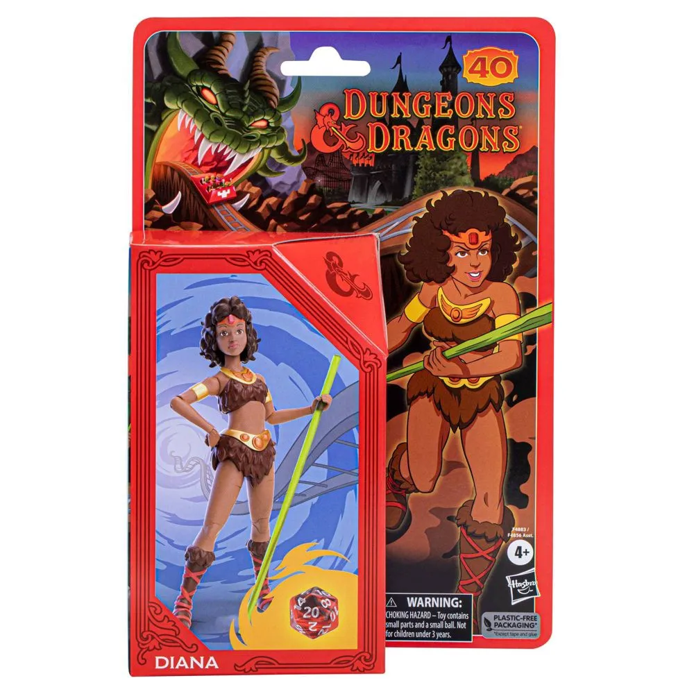 Dungeons & Dragons Cartoon Classics Diana 6-Inch Action Figure