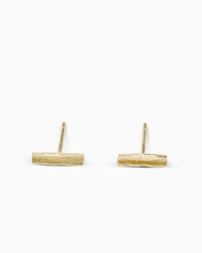 Folded Studs | Gold