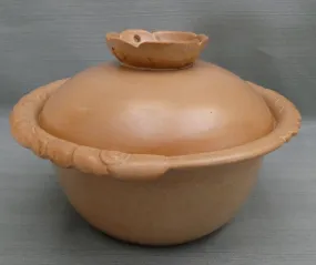 Frankoma Pottery Covered Baking Dish - Very Good Condition