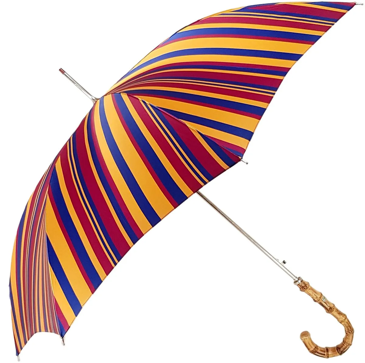 Gents Umbrella - Striped Design - By il Marchesato