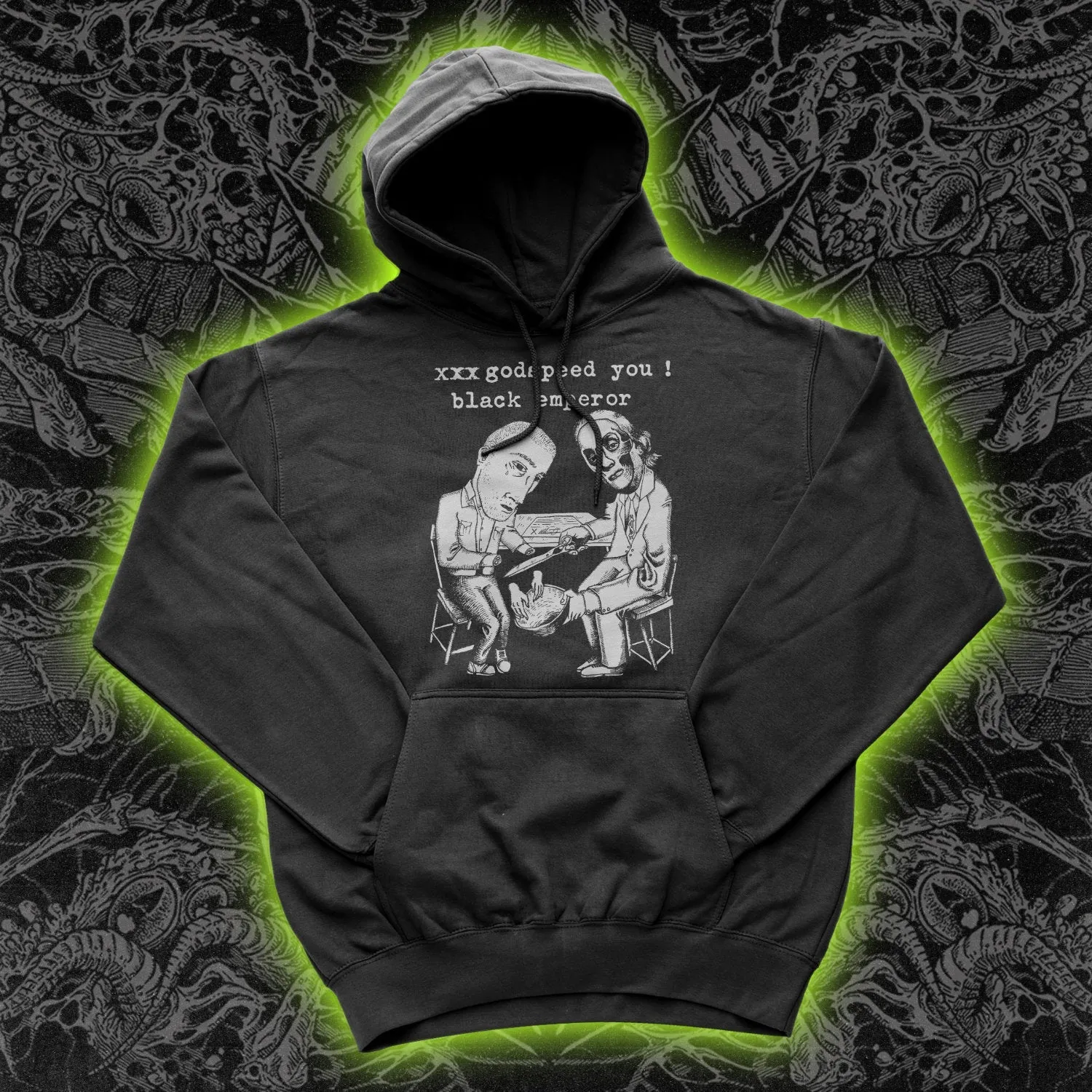 Godspeed You Black Emperor Skinny Fists Hoodie