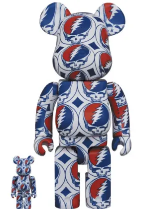 Grateful Dead Steal Your Face 100% & 400% Be@rbrick