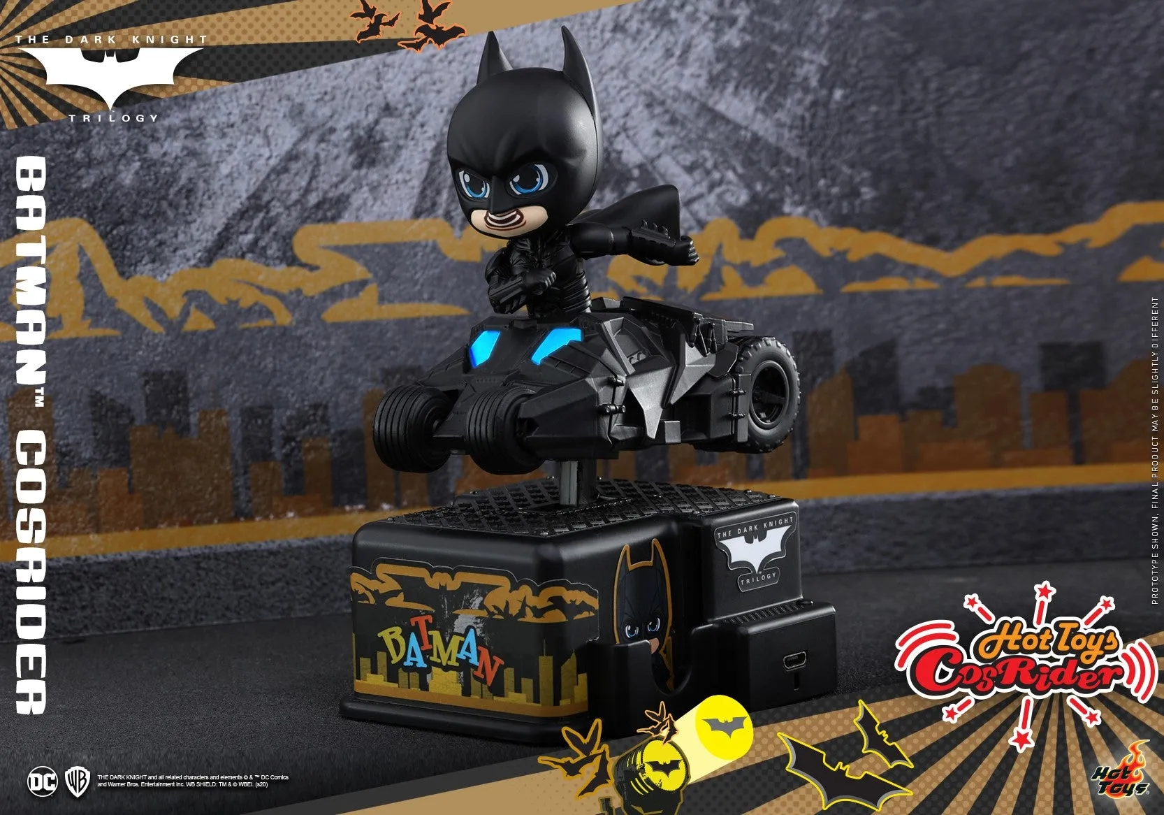 Hot Toys - CSRD003 - The Dark Knight Batman CosRider