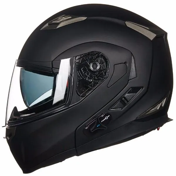 ILM Bluetooth Integrated Modular Flip up Full Face Motorcycle Helmet Model 953PRO