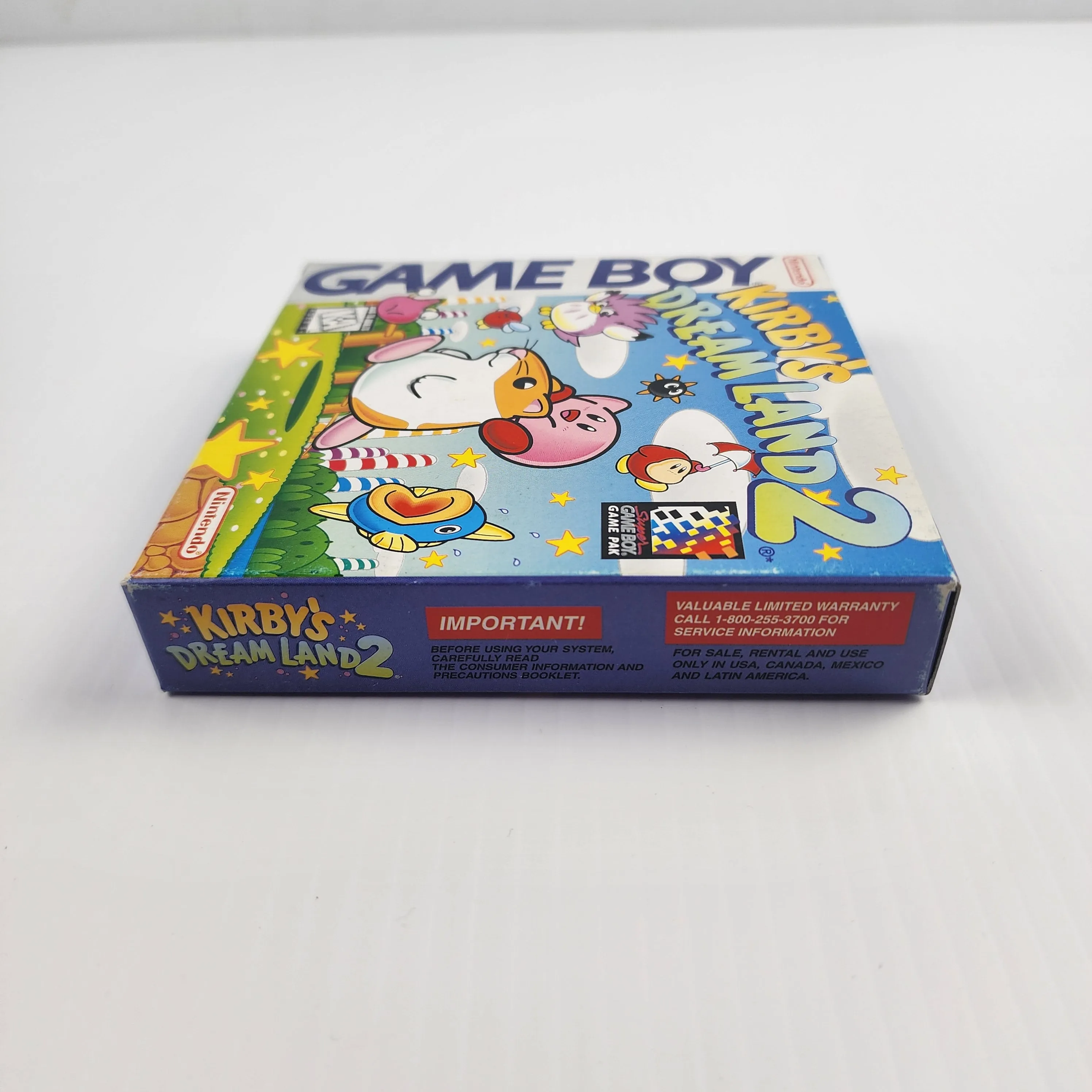 Kirbys Dream Land 2 - Gameboy Game - CIB - Complete in Box - Excellent Condition!