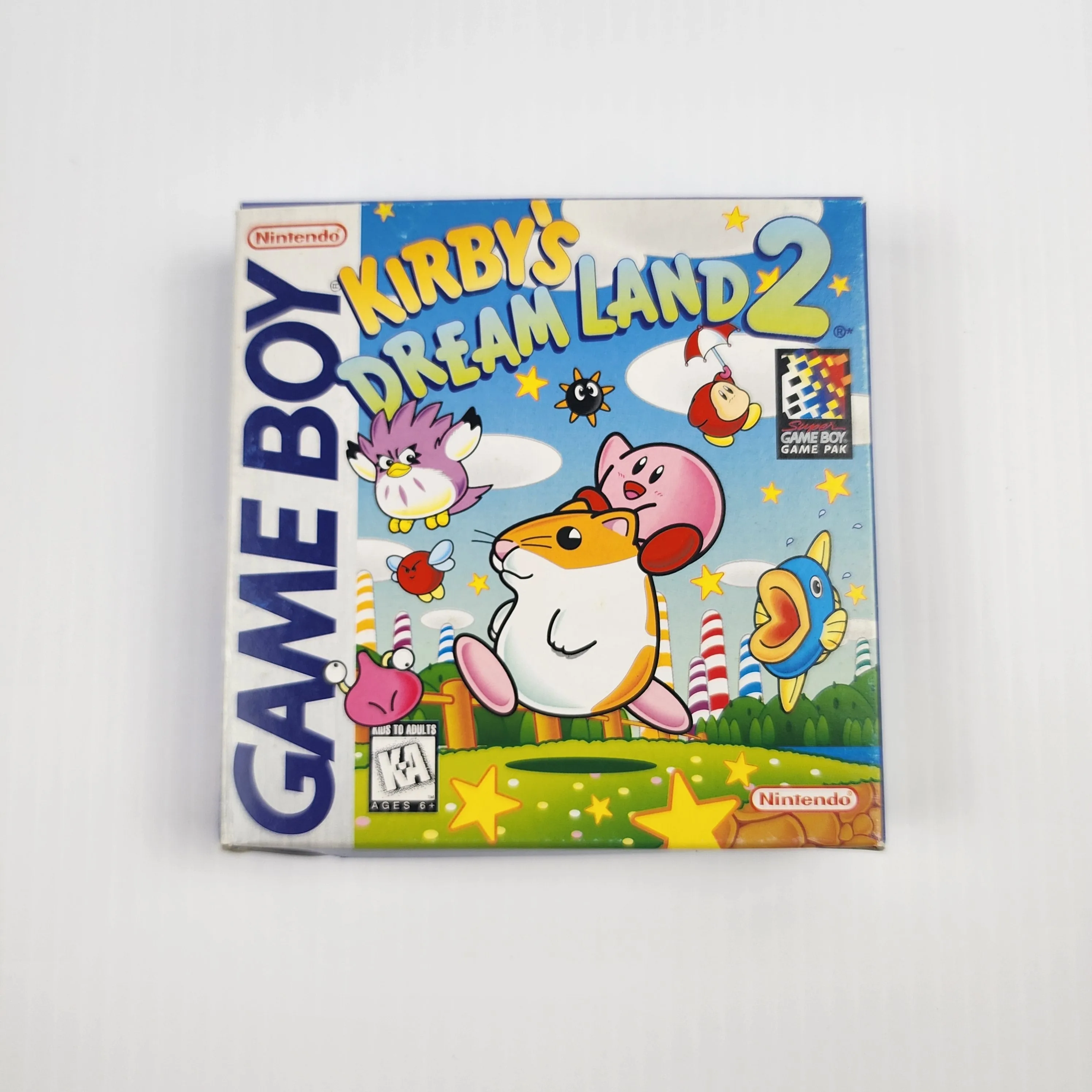 Kirbys Dream Land 2 - Gameboy Game - CIB - Complete in Box - Excellent Condition!