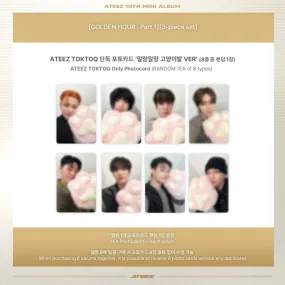 [KQSHOP POB] ATEEZ – 10th Mini Album [GOLDEN HOUR : Part.1] (SET)