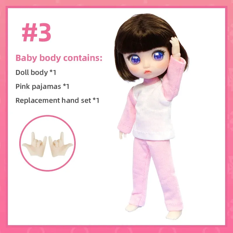 Lady Doodii Dolls 1/12 8D Blind Box OB11 – Cute Mystery Box Toys | Action Anime Figure Kawaii Designer Model Gift