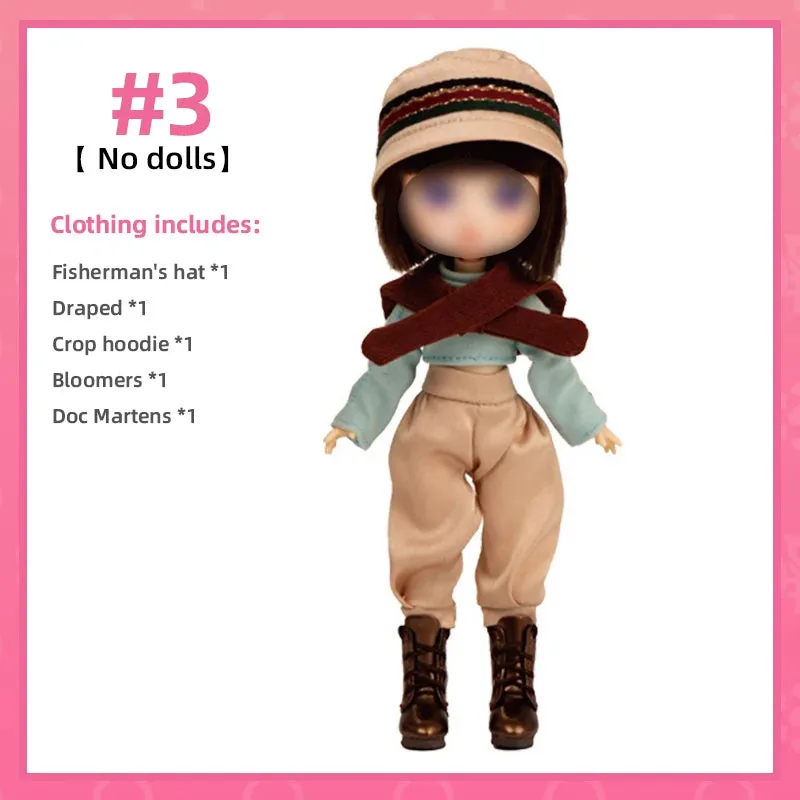 Lady Doodii Dolls 1/12 8D Blind Box OB11 – Cute Mystery Box Toys | Action Anime Figure Kawaii Designer Model Gift