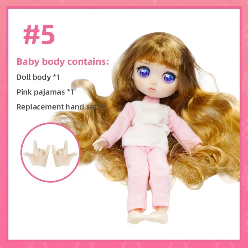 Lady Doodii Dolls 1/12 8D Blind Box OB11 – Cute Mystery Box Toys | Action Anime Figure Kawaii Designer Model Gift