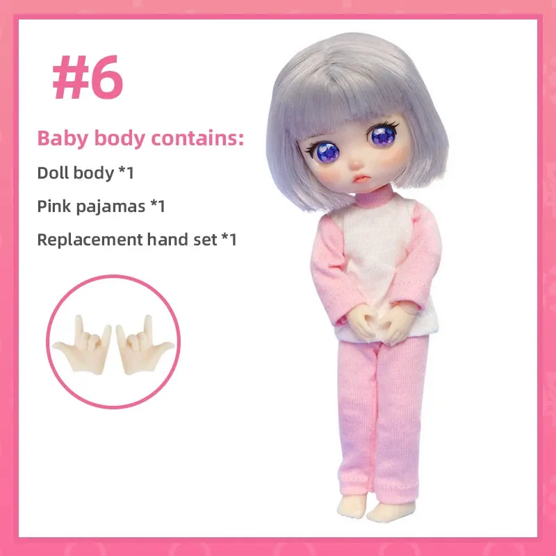 Lady Doodii Dolls 1/12 8D Blind Box OB11 – Cute Mystery Box Toys | Action Anime Figure Kawaii Designer Model Gift