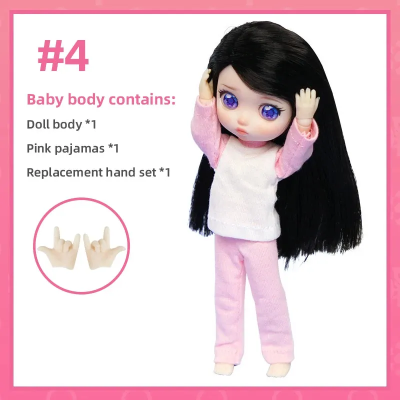 Lady Doodii Dolls 1/12 8D Blind Box OB11 – Cute Mystery Box Toys | Action Anime Figure Kawaii Designer Model Gift