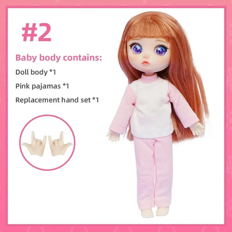 Lady Doodii Dolls 1/12 8D Blind Box OB11 – Cute Mystery Box Toys | Action Anime Figure Kawaii Designer Model Gift