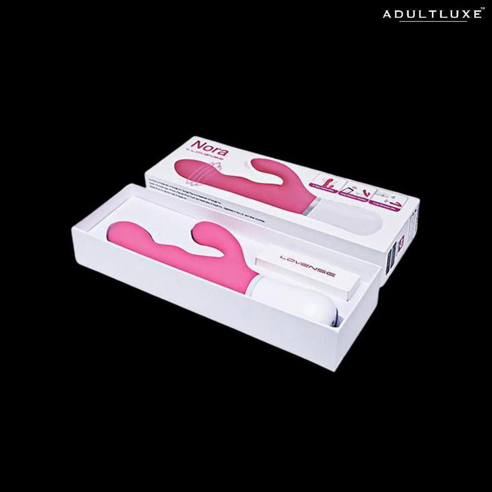 Lovense Nora Rotating Head Rabbit Vibrator