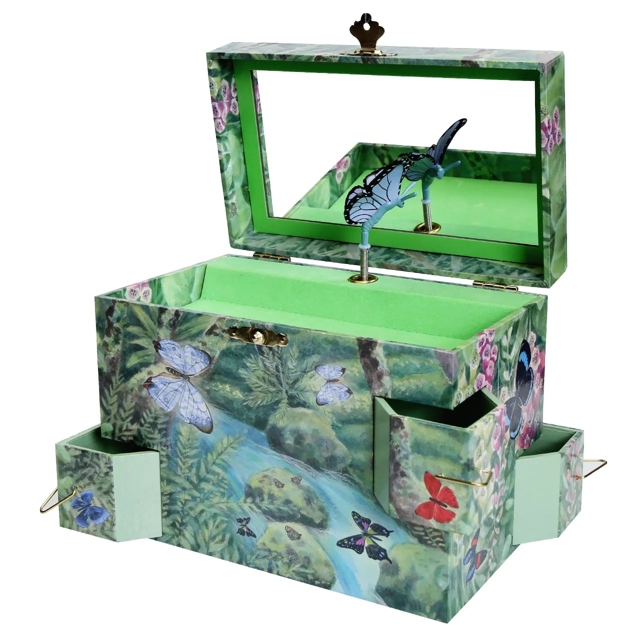 Mariposa Butterfly Music Box