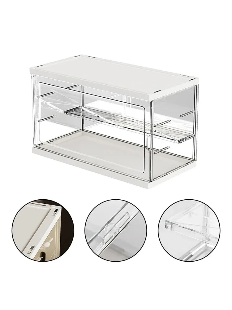 Master of Music Blind Box Display Rack | Transparent Acrylic Display Cabinet with Bubble Mat for Dolls