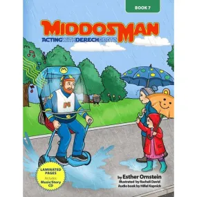 Middos Man 7: Acting with Derech Eretz Book & Read - Along CD