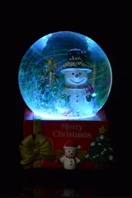 Mini Snowman Crystal Ball