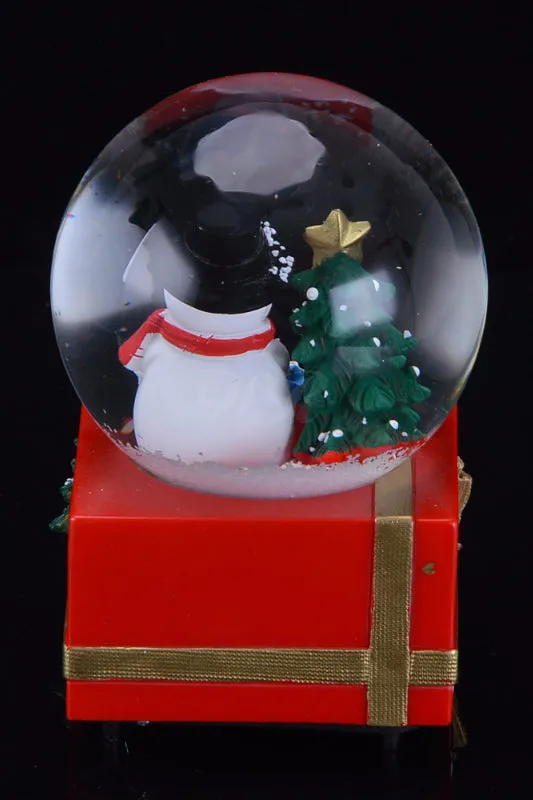 Mini Snowman Crystal Ball