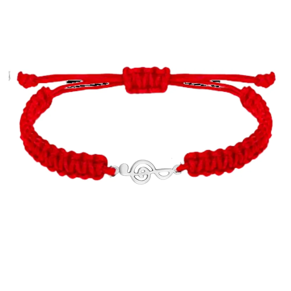 Music Note Rope Bracelet - Pick Color