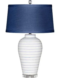 Nautical Classic Pinstripe Table Lamp