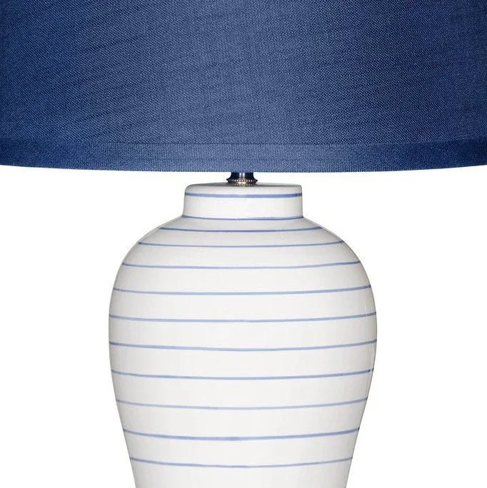 Nautical Classic Pinstripe Table Lamp